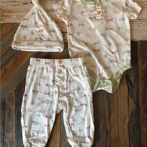 MilkBerry Bamboo Farm 3 piece set